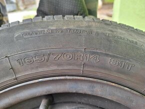 Zimné pneumatiky 165/70 r14 - 2