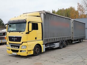 MAN TGX 24.440, 6x2, EURO 5 EEV, RETARDÉR, 23 PALET+ PŘÍVĚS  - 2