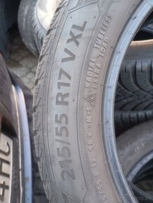 215/55 R17 zimne Barum 5 - 2