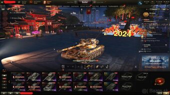 World of Tanks účet, 29x TIER 10, 7x TIER 8 - 2