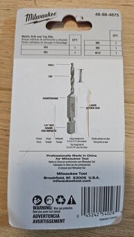 Milwaukee závitníky M4 až M10 - 2