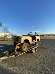 Predam karosériu a ram/ šasi Land rover serie 3 88ich - 2