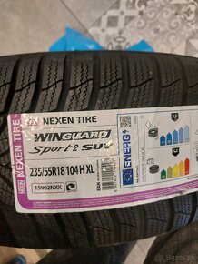 NOVE Zimne Nexen 235/55 R18 WINGUARD SPORT 2 SUV 104H XL - 2