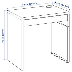 Pracovný stôl Ikea Micke - 2