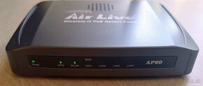 ✔️OvisLink AirLive AP60 Wifi 150MBps + 4x 100Mbit 802.11 bgn - 2