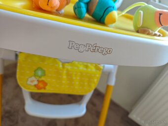 jedálenská stolička peg perego prima pappa follow me - 2