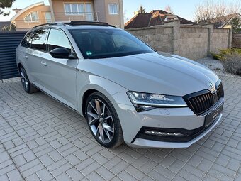 Škoda SUPERB SPORTLINE 4x4 2.0TDi DSG 147kW ŤAŽNÉ/WEBASTO - 2