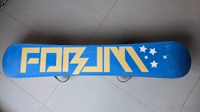 Snowboard FORUM STAR 146 camber s viazanim ROXY - 2