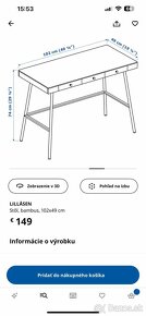 Stôl Ikea Lillasen - 2