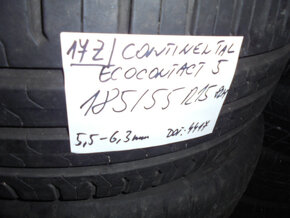 Continental ContiEcoContact 5 185/55 R15 č.17L+z - 2