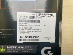 Gigabyte Nvidia GTX 1650 Super - 2