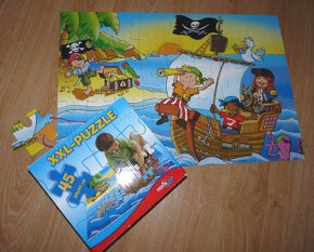 Velke puzzle pirati - 2