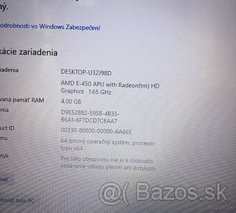 Asus 17,3" 2x šachta HDD - AMD -  4GB RAM - 500GB HDD - 2