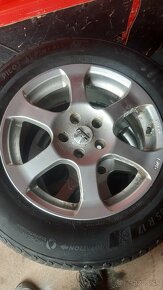 Zimná sada mazda cx5 5x114.3 r17 pneu 225 65 r17 - 2