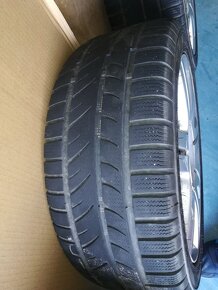 Alu kola orig. WV 5X112, zimni pneu 225/45 r17 ET37 - 2