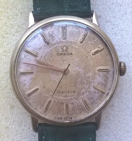 OMEGA Geneve kalibr 601, rok vyroby1969, zlacene, funkcni. - 2