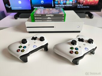 XBOX ONE S 1TB / 2X OVLÁDAČ / HRY - 2