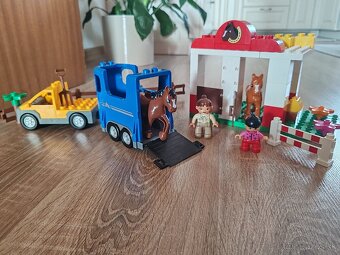 Lego duplo stajňa s koníkom - 2