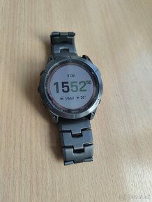 Garmin fenix 7x DLC titanium Sapphire Solar + original Garmi - 2