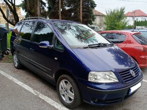 Volkswagen Sharan 1, 9 TDI 7 MIESTNE - 2