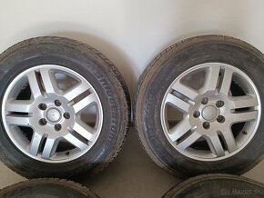 Alu disky 5x130 R18 Touareg + 265/60 R18 Bridgestone - 2