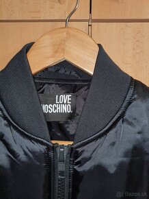 Love moschino zimna bunda bombera veľkosť s-M - 2