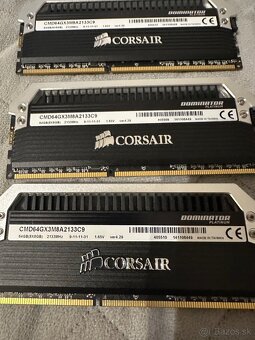 CORSAIR DOMINATOR PLATINUM DDR3 64GB 2133MHz - 2