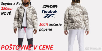 Zimná bunda Spyder x Reebok, Jordan - POŠTOVNÉ V CENE - 2