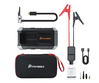 jump starter + kompresor 5000 A Popdeer PD-JA3 - 2