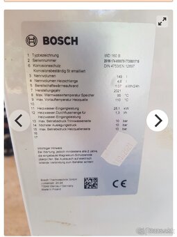 Zasobnik Bojler na teplu vodu Bosch WD160B ZNIZENA CENA - 2