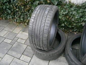 Predám 4x letné pneu Continental 2x245/35 R18  2x225/40 R18 - 2