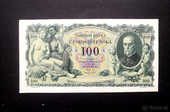 100 korun 1931 serie Jc vzacne III. vydani v UNC  - 2