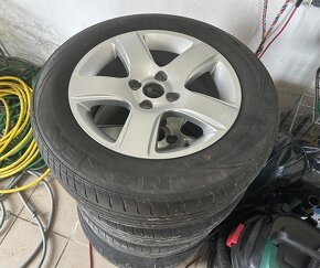 Hliníkové diky + letné pneu NEXEN 215/60 R16 95H - 2