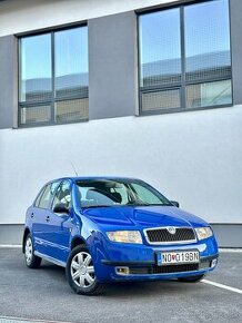 Škoda Fabia 1.4MPI Modrá 2002 - 2