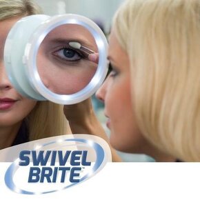 SWIVEL BRITE - kozmetické zväčšovacie zrkadlo - 2