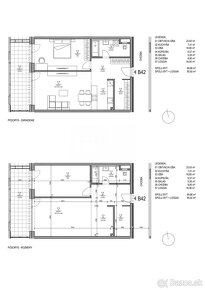 TOP INVESTÍCIA Novostavba, 2-izbový byt B42 BlueWave Apartme - 2