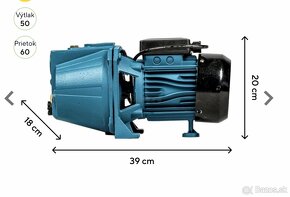 Domaca vodaren (motor a čerpadlo) JET 100A - 2