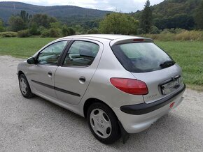 Peugeot 206 1.4 benzín R.v.2004,STK+EK DO 2026 KUP SR - 2