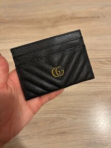 Gucci cardholder /peňaženka - čierny (GG1) - 2