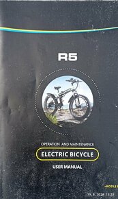 Elektrický celoodpružený bicykel JINGHMA R 5 - 2