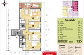 4 izb. byt v NOVOSTAVBE – KOMFORTNÝ A MODERNÝ DIZAJN, Furča - 2