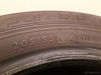 205/55 R16 91V DUNLOP letné pneumatiky - 2