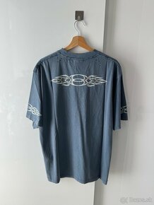 Balenciaga blue fire tee - 2