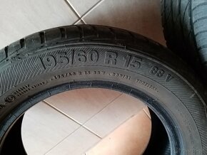 2ks letných pneumatík 195 /60 R15 - 2