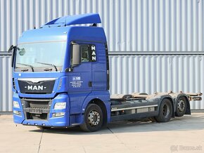 MAN TGX 26.480, NOSIČ VÝMĚNNÝCH NÁSTAVEB (BDF), 6x2, EURO 6, - 2