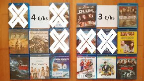 BluRay, Blu Ray, Blu-Ray filmy na predaj CZ+HU dab. - 2