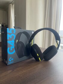 Logitech G435 Lightspeed Wales gaming Headset čierne - 2