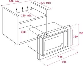 Mikrovlnná rúra Teka ML820BI - 2