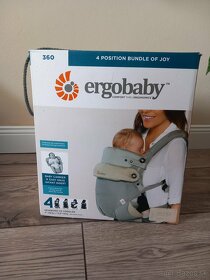 Ergobaby 360 - 4 možnosti nosenia - 2