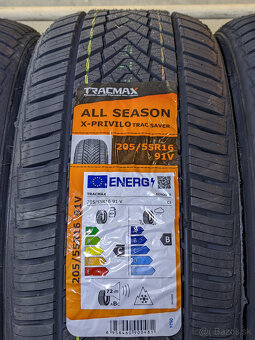 205/55 R16 Tracmax TracSaver 91V Celoročné 0524 - 2